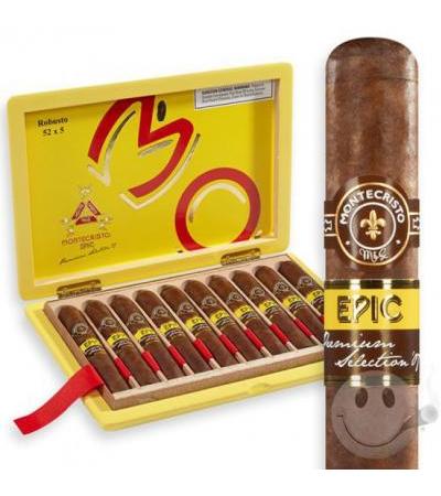 Montecristo Epic Churchill (7.0"x56) Box of 10