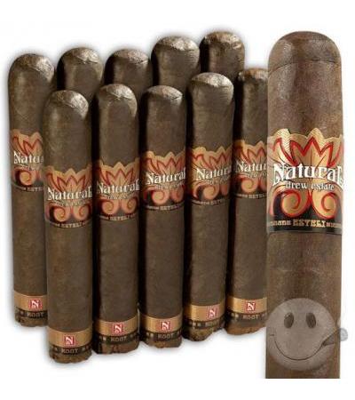 Natural Root by Drew Estate 10-Pack Robusto (5.0"x55) Pack of 10