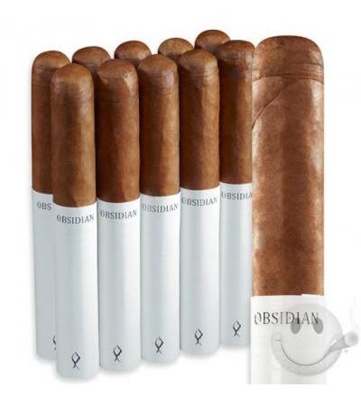 Obsidian White Noise Toro Extra Toro (6.5"x54) Pack of 10