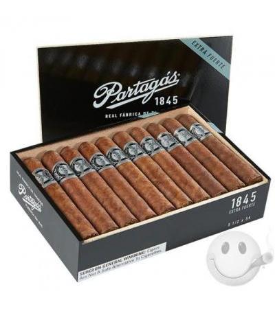 Old Packaging Partagas 1845 Extra Fuerte Robusto (5.5"x52) Box of 20