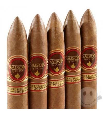 Oliva Saison Torpedo Torpedo (6.0"x52) Pack of 5