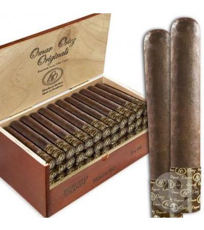 Omar Ortez Maduro Robusto (5.0"x54) Box of 20