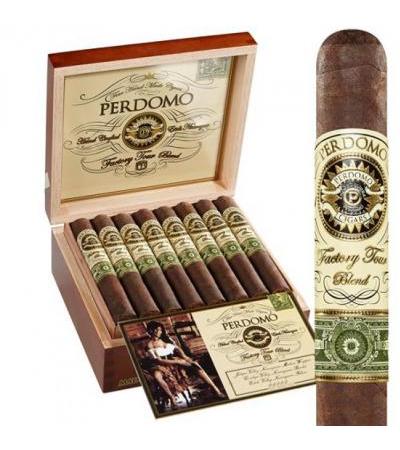 Perdomo Factory Tour Blend Maduro Churchill (7.0"x52) Box of 24