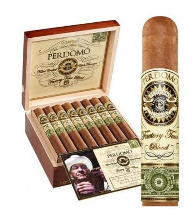 Perdomo Factory Tour Blend Sun Grown Churchill (7.0"x52) Box of 24