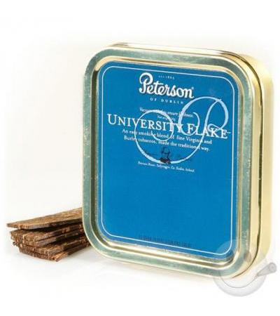 Peterson University Flake Pipe Tobacco Peterson University Flake Pipe Tobacco 1.75 Ounce Tin