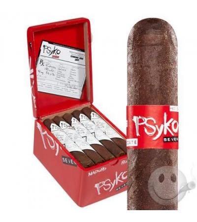 PSyKo Seven Maduro Corona (5.5"x46) Box of 20