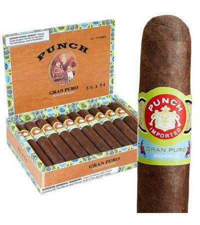 Punch Gran Puro Nicaragua Robusto (4.9"x48) Pack of 5