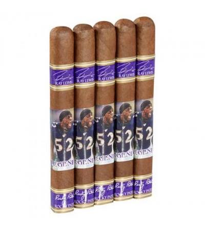 Rocky Patel Legends 52 Ray Lewis Toro (6.5"x52) Pack of 5