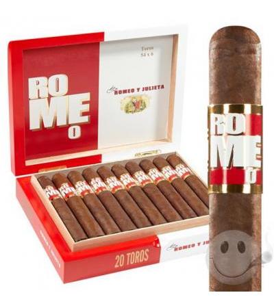 Romeo by Romeo y Julieta Torpedo (6.1"x52) Box of 20  + 5 Cigars