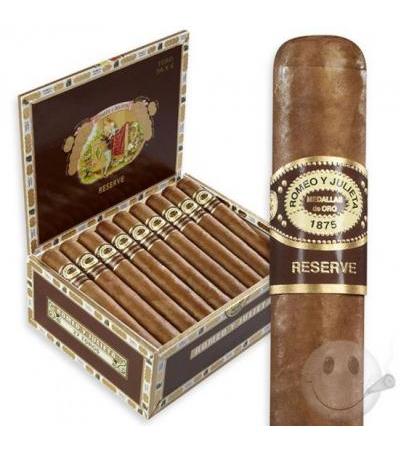 Romeo y Julieta Reserve Belicoso (6.1"x52) Box of 27  + 5 Cigars