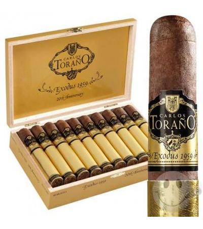 Torano Exodus Gold 20th Anniversary Gordo (6.0"x60) Box of 10