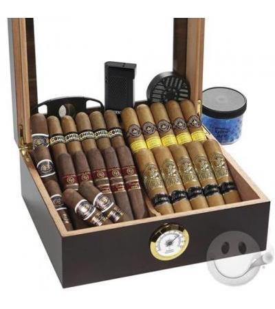 Ultimate Humidor Collection #932 25 Cigars + Humidor + Accessories