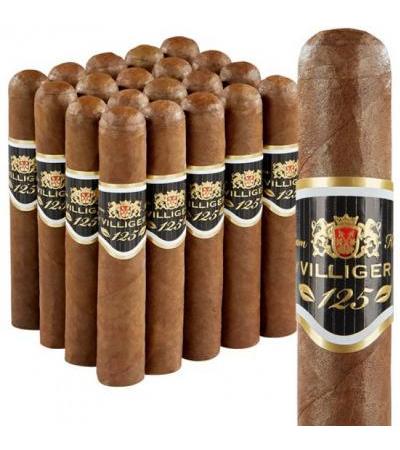 Villiger 125th Habano Churchill (7.0"x50) Pack of 20