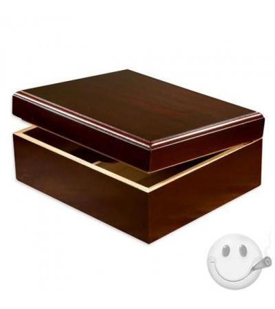 Yukon Cherry Humidor Yukon Humidor 50 Cigar Capacity