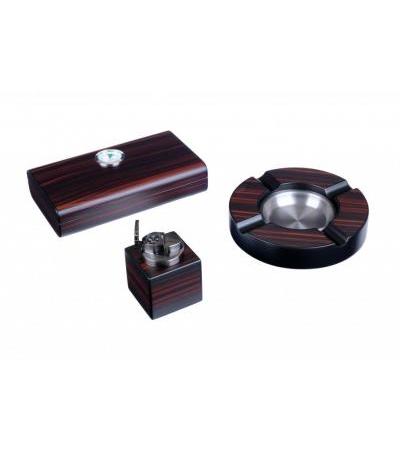 Настольный набор сигарных аксессуаров Lubinski SET-Q2472-1