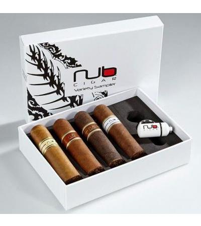Nub 4-Cigar Taster Pack + Punch Cutter