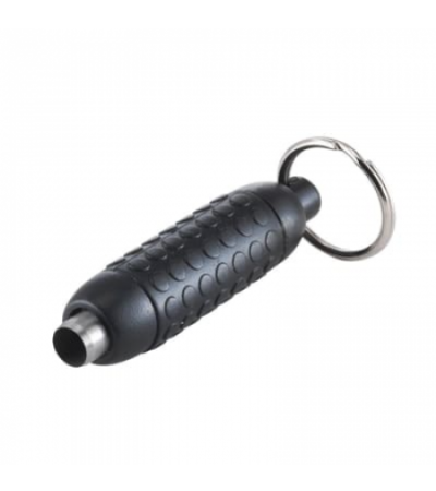 Firstland International - Rubberized Havana Retract Punch Black