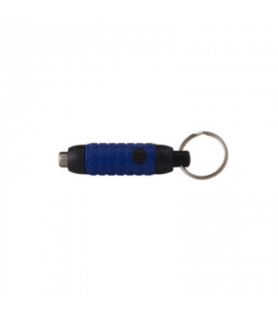 Firstland International - Rubberized Havana Retract Punch Blue