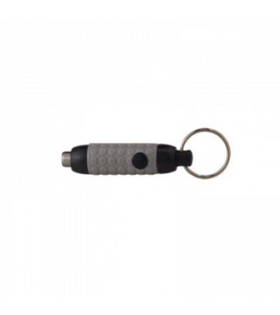 Firstland International - Rubberized Havana Retract Punch Grey
