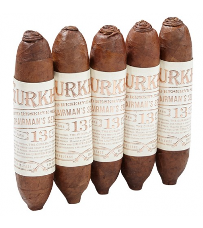 Gurkha Chairman's Select Rothschild Perfecto (4.0"x58) Pack of 5