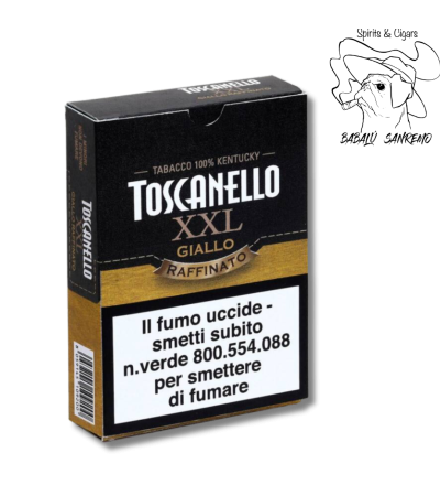 Toscanello XXL Giallo Raffinato – Aroma Vaniglia Dolce