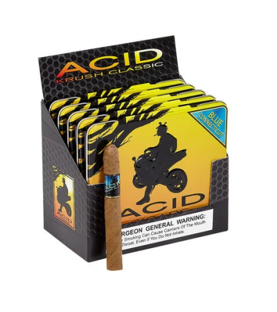 ACID Cigars by Drew Estate Kuba Deluxe Tubos (6.0" x 50) - Sumatra Box of 10