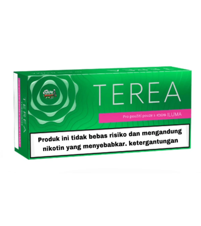 TEREA Green Indonesia Heated Tobacco Sticks 5 Cartons