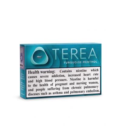 Terea Turquoise Menthol Sticks UAE Made | IQOS TEREA Heated Tobacco Sticks 5 Carton